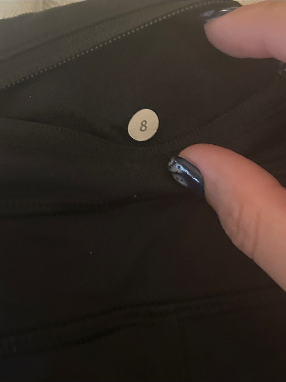lululemon athletica Black Leggings with Mustard Yellow Sports Bra - Picture 4 of 5